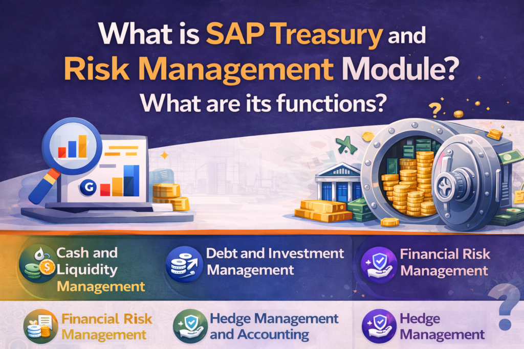 What is SAP Treasury in S4 HANA